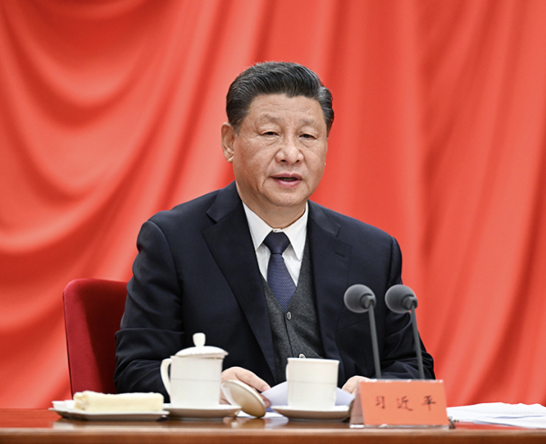 2022年1月18日,习近平在中国共产党第十九届中央纪律检查委员会第六次全体会议上发表重要讲话。新华社记者 李学仁 摄 2022年1月18日,习近平在中国共产党第十九届中央纪律检查委员会第六次全体会议上发表重要讲话。新华社记者 李学仁 摄